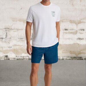Free Fly Apparel Men's Reverb Short in Legion Blue Size XL